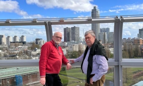 Tjalling Damming en Hans Dorreboom