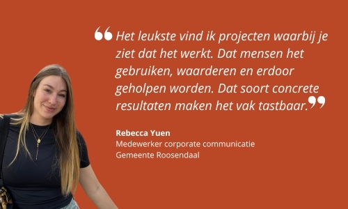 Gedreven om verder te groeien en het communicatievak écht te leren
