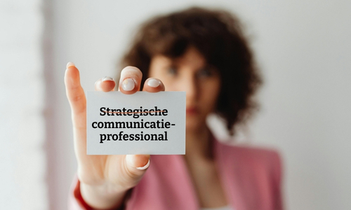 Strategische communicatie begint niet bij een titel